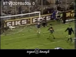 RACING CLUB DE AVELLANEDA VRS BOCA JUNIORS 1-0 AÑO 1986