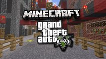 Minecraft GTA V | Grand Theft Auto 5 Mod Ep 1! 