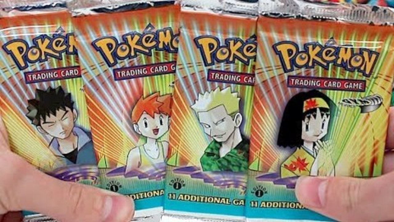 Opening 4 1st Edition Gym Heroes Booster Packs!!!