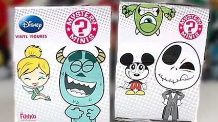 Opening 2 Disney Funko Mystery Mini Blind Boxes!!