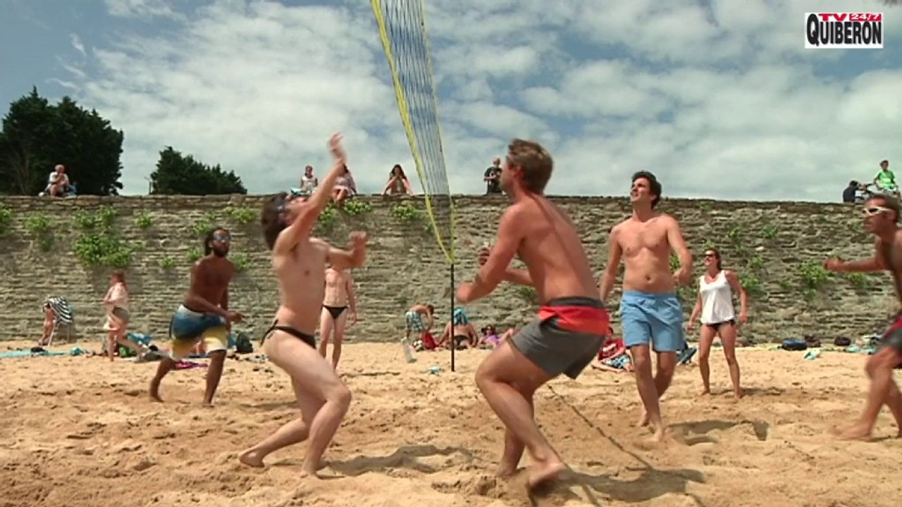 Belle-Île-en-Mer |  Tournoi Beach-Volley de Port-Andro  |  Belle-Île Télévision  TVBI