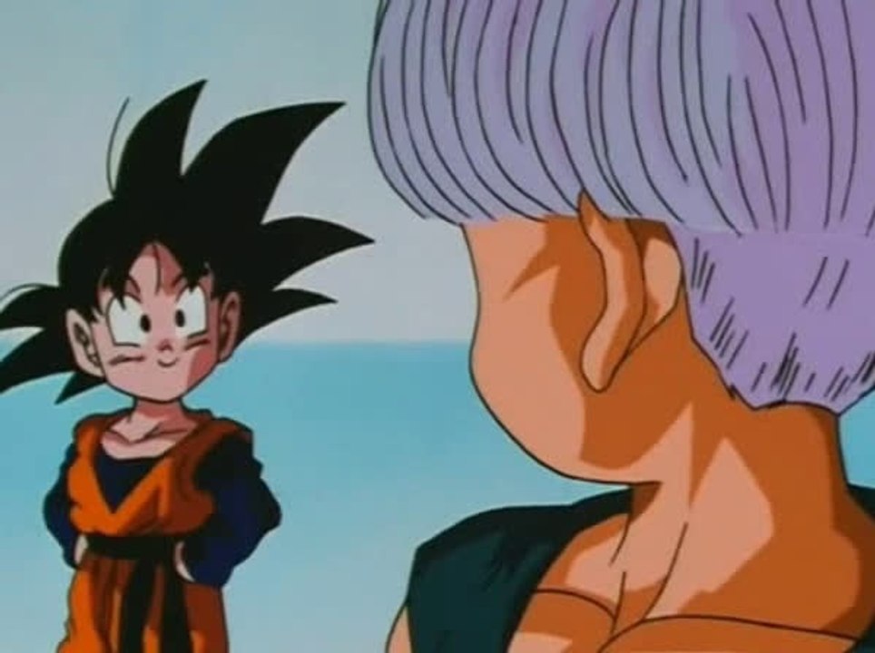 DRAGON BALL Z - SANGOTEN ET TRUNKS FUSION VS BOUBOU