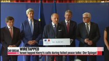 Israel tapped Kerry's calls during peace talks Der Spiegel