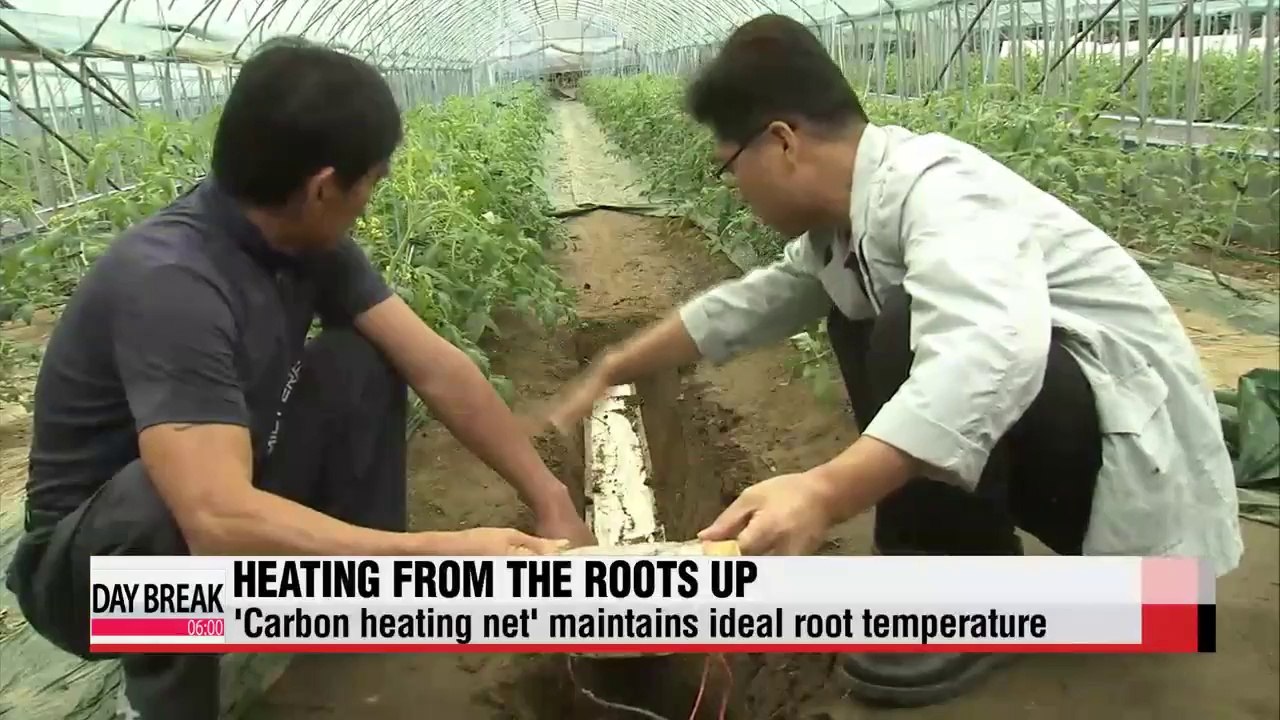 Heating net saving money and time for farmers
