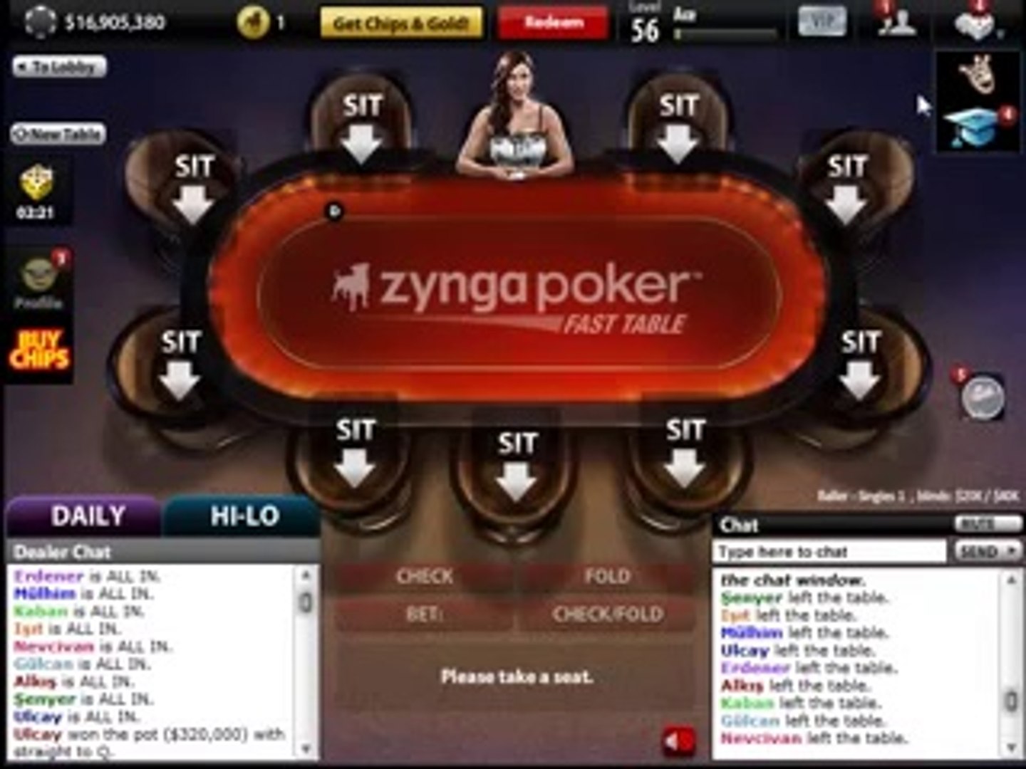 21 Zynga Poker Javascript Error