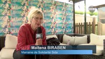 Maïtena Biraben, marraine de Solidarité SIDA (interview)