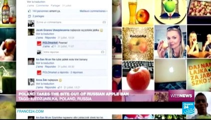 WEB NEWS - Poland takes the bite out of Russian apple ban