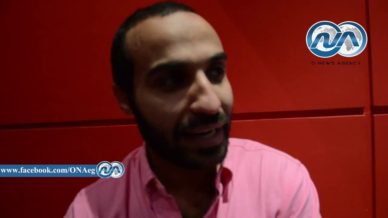 شاهد|| الفنان احمد فهمي في العرض الخاص لفليم الحرب العالمية التالتة