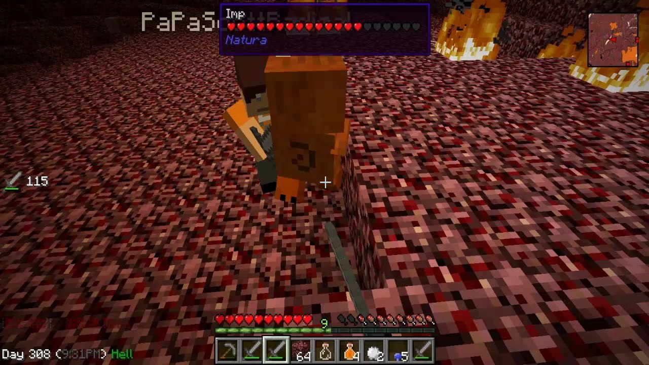 " Upside down Tree!?!?! " Modded Skyblock (Craftersland Server)