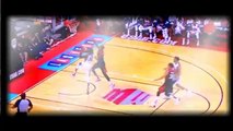 Paul George leg break - Team USA Blue vs White