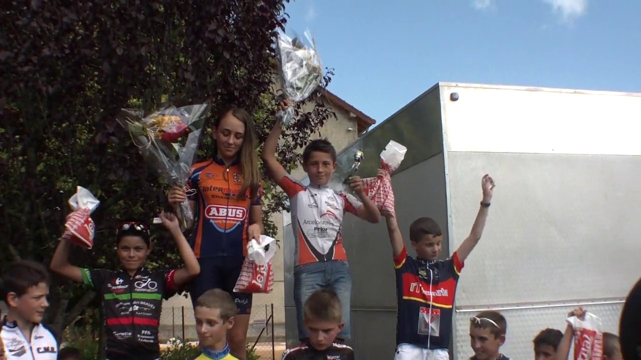 Course cycliste de Dyo - Catégorie Benjamin - 3 Aout 2014