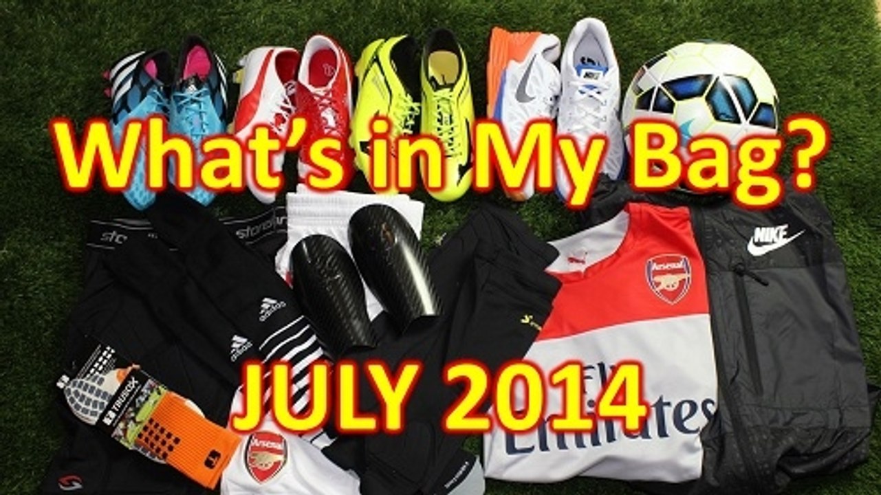 What's in My Soccer Bag July 2014