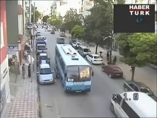 Halk Otobüsüne Kafa Atmak - Amasya