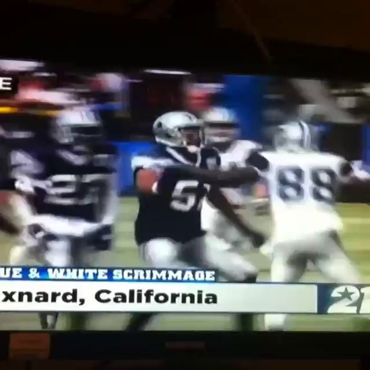 Bagarre à l'entrainement des Dallas Cowboys