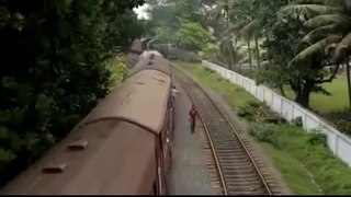 watch Live train accident in kerala India