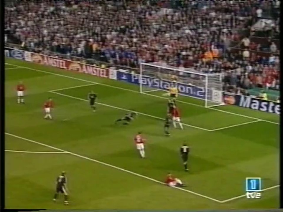 Manchester U-Real Madrid 4-3 {Hat Trick Ronaldo} [1/4 UCL - 2002/2003] (1ª Parte)