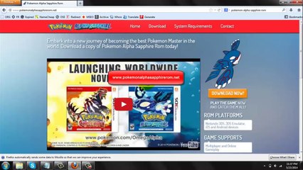 Pokemon Alpha Sapphire Gratuitement [3DS] [ROM] - Gratuit