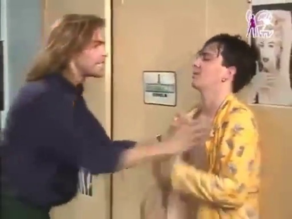 Nicolas et son ami Christian, le drogué d'AB