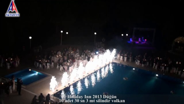 Holiday Inn düğün töreni 2013 - Astorya havai fişek | Bursa