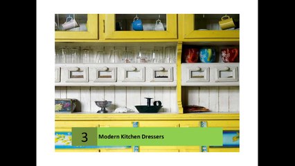 Beautiful Modern Kitchen Dressers