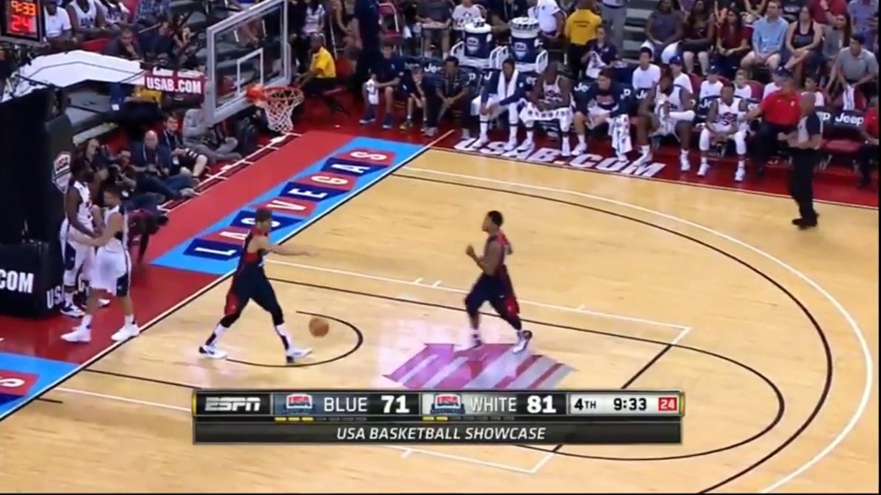 L'horrible fracture du tibia de Paul George - Vidéo Dailymotion