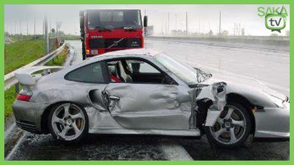 Almanyada Polise Çarpan Şoför