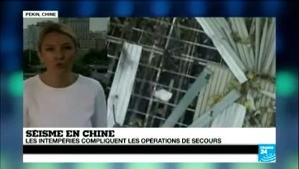 Seisme dans le sud-ouest de la Chine _ pres de 400 morts