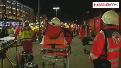 Almanya'daki Tren Kazasının Nedeni Araştırılıyor