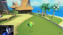 The Legend of Zelda : The Wind Waker HD sur Wii U Découverte/Gameplay  [Cam com FR] HD 1080