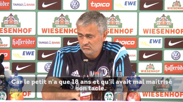Mourinho fracasse l'arbitre après son premier match amical !