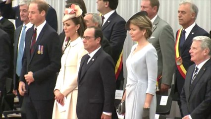 Commémoration des cent ans de l'invasion de la Belgique par l'Allemagne
