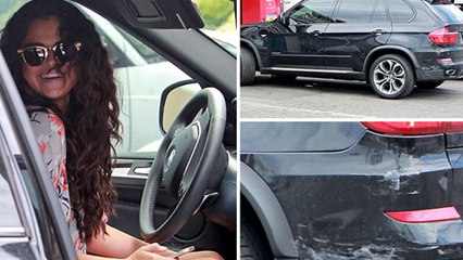 Selena Gomez Crashes Her Car, Blames PAPARAZZI