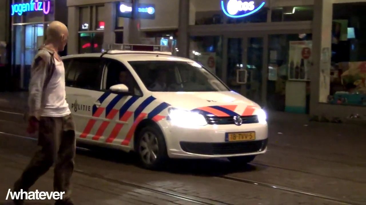 Hilarious but so scary Zombie Prank in Amsterdam