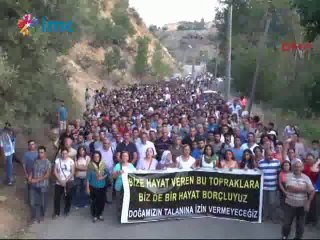 Binlerce kişi Munzur için yürüdü