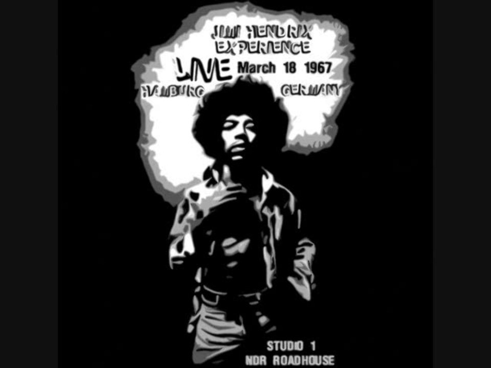 Jimi Hendrix- Studio 1 / NDR Radiohouse, Hamburg 3/18/67
