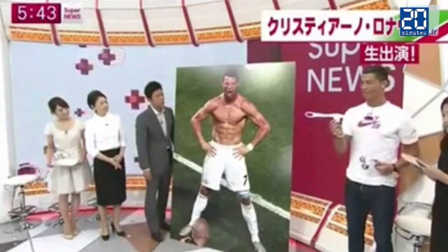 Cristiano Ronaldo ambassadeur du «Facial Fitness»