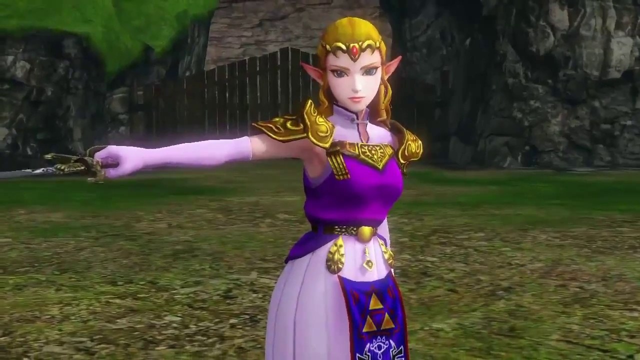Zelda Hyrule Warriors DLC- Link & Zelda Costumes & Gameplay Trailer (Wii U HD)