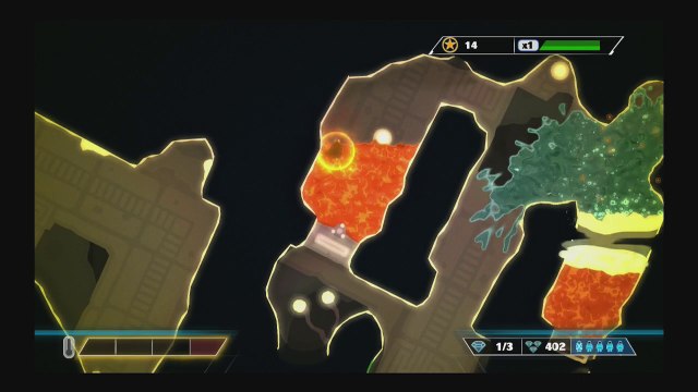 PixelJunk Shooter Ultimate PS4 - Episode Lights Out / Carry The Torch - Gameplay Walkthrough