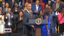 Obama hosts African leaders at landmark summit