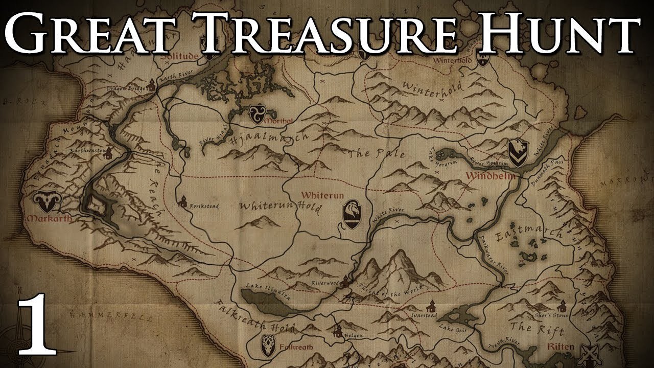 Skyrim Mods: The Great Treasure Hunt - Part 1