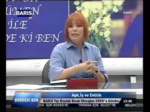 Aynur Tümen - Kişisel Gelişim Uzmanı ve Yaşam Koçu - Bendeki Ben - 19.11.2012 - Kısım 1