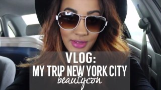 VLOG: MY TRIP TO NEW YORK CITY • Beautycon 2014