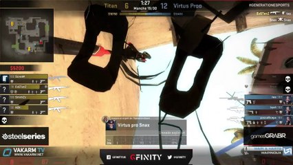 GFinity - Poules - Titan vs VP - de_mirage