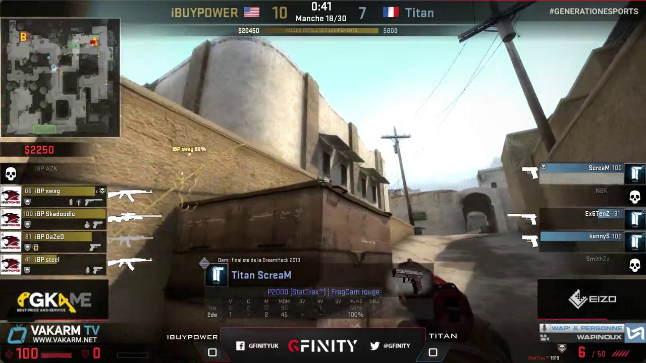 GFinity - Quart - Titan vs IBUYPOWER - de_dust2