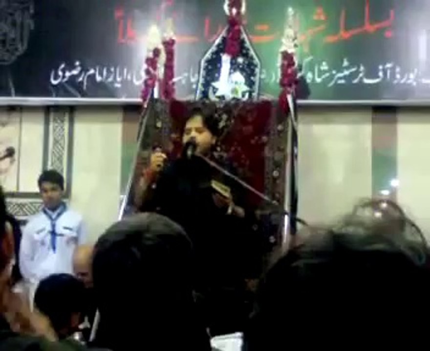 Wajhi Hasan Zaidi Reciting Salaam-e-Aqeedat