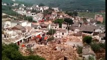 Rescue teams search for China quake survivors, Premier visits quake epicenter
