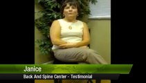 Back and Spine Center West Chester Township         Excellent         5 Star Review by Janice