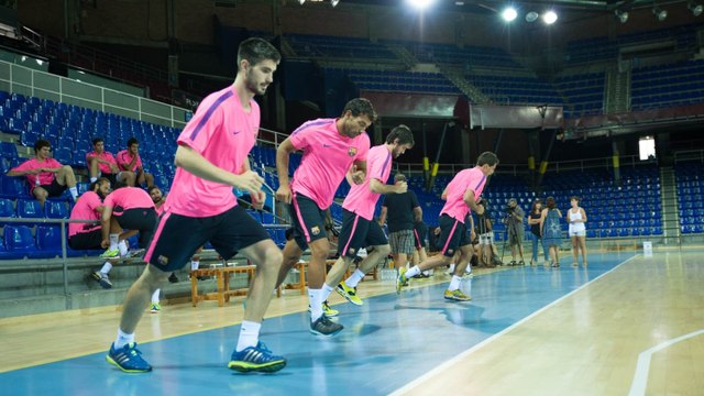 Comienzan los primeros entrenamientos para el Barça de balonmano