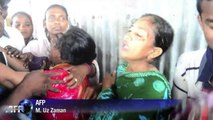 Bangladeshis mourn missing relatives after overloaded ferry sinks