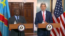 Kerry, DRC president meet as US kicks off Africa summit